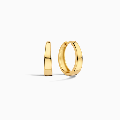 Guld Gia Hoop Øreringe
