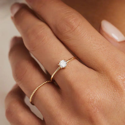 Bague Abella Maris i 14 karat guld