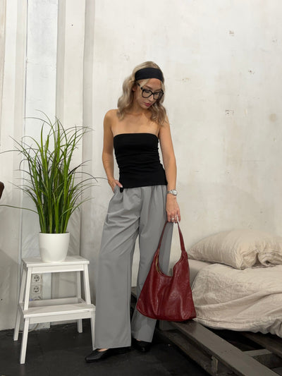 Jytte™ | Elegant Black Hobo Bag