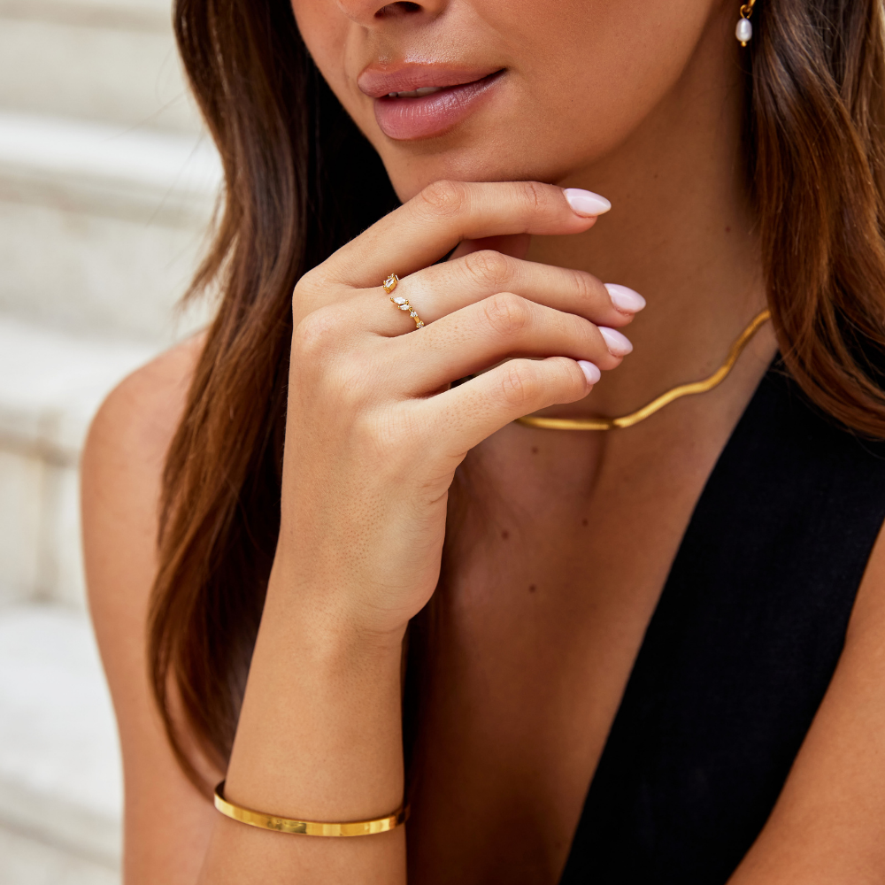 Frieden - Ring i Guld Krystal