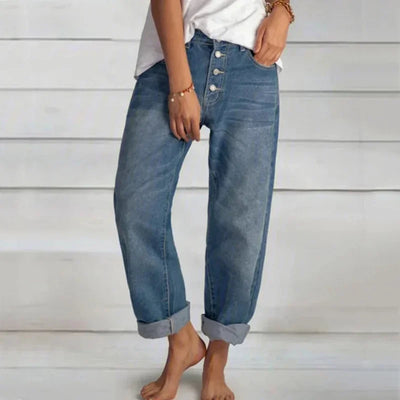 Kamilla | Chic Loose-Fit High-Waisted Jeans