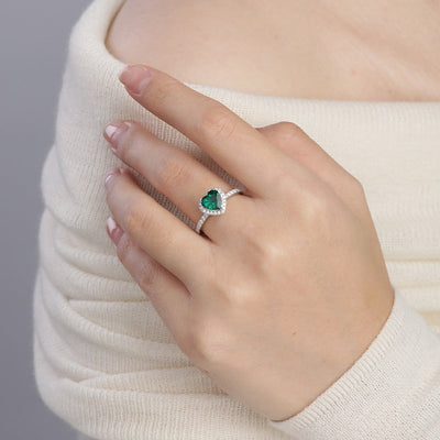 Seraphina Livia Ring | Hvidguld
