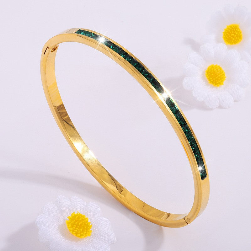 Aria Verde Armbånd | Guld