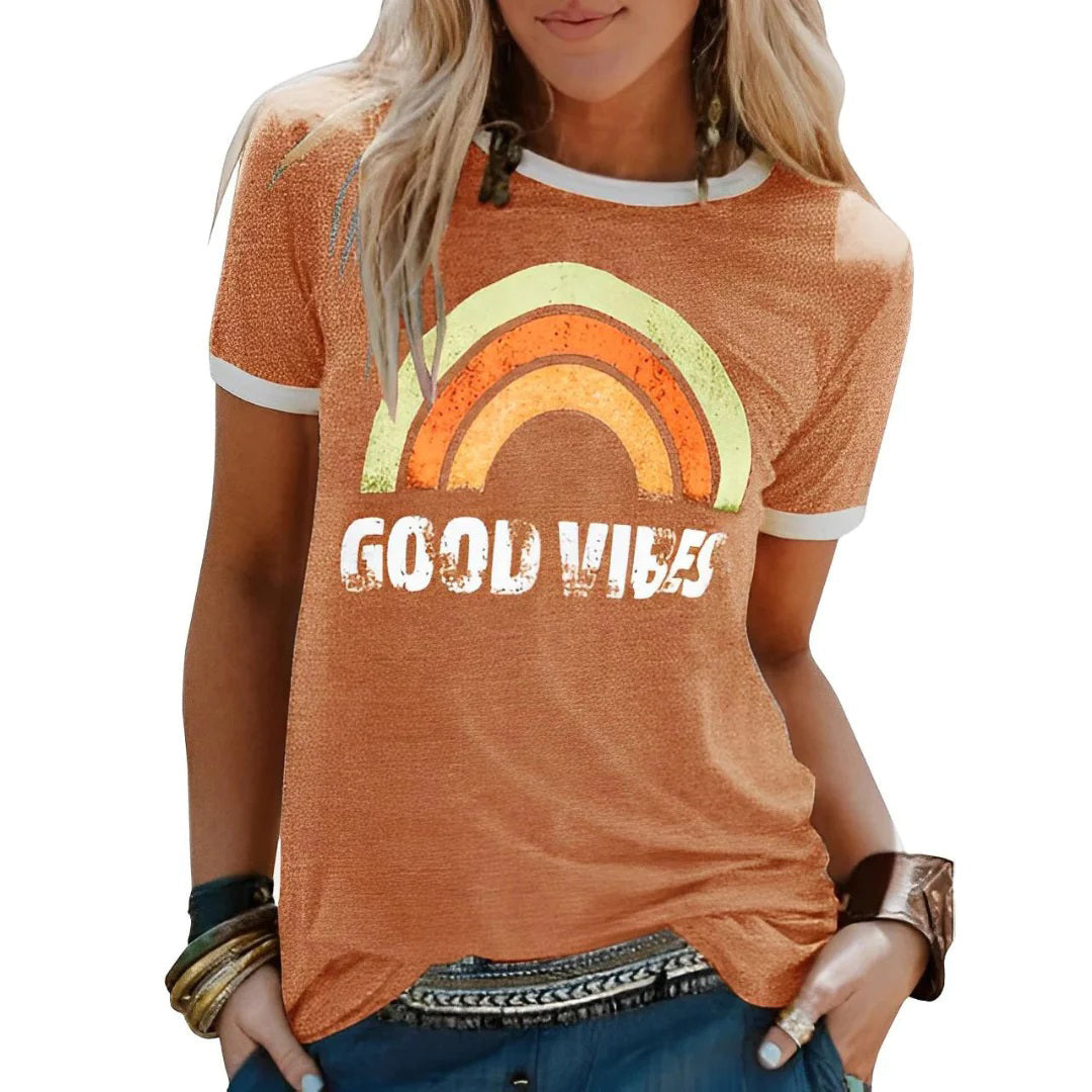 Alvhilde | Relaxed and Colorful Graphic Tee