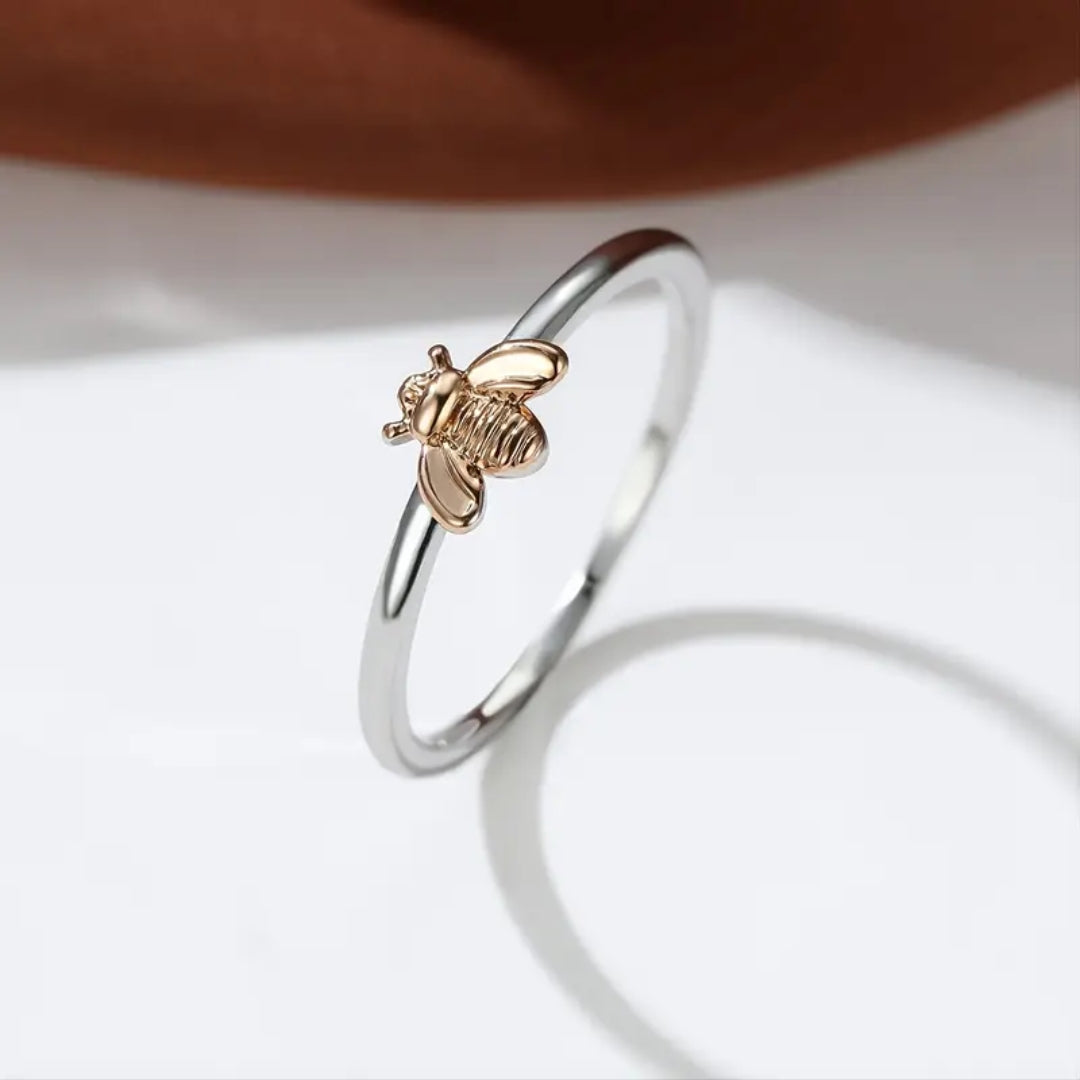 Guld Bi Sølv Ring