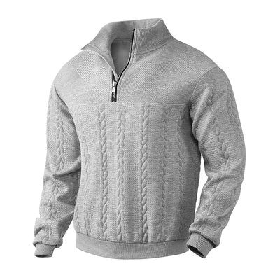 Henry | Premium sweatshirt med kvart lynlås