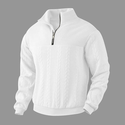 Henry | Premium sweatshirt med kvart lynlås