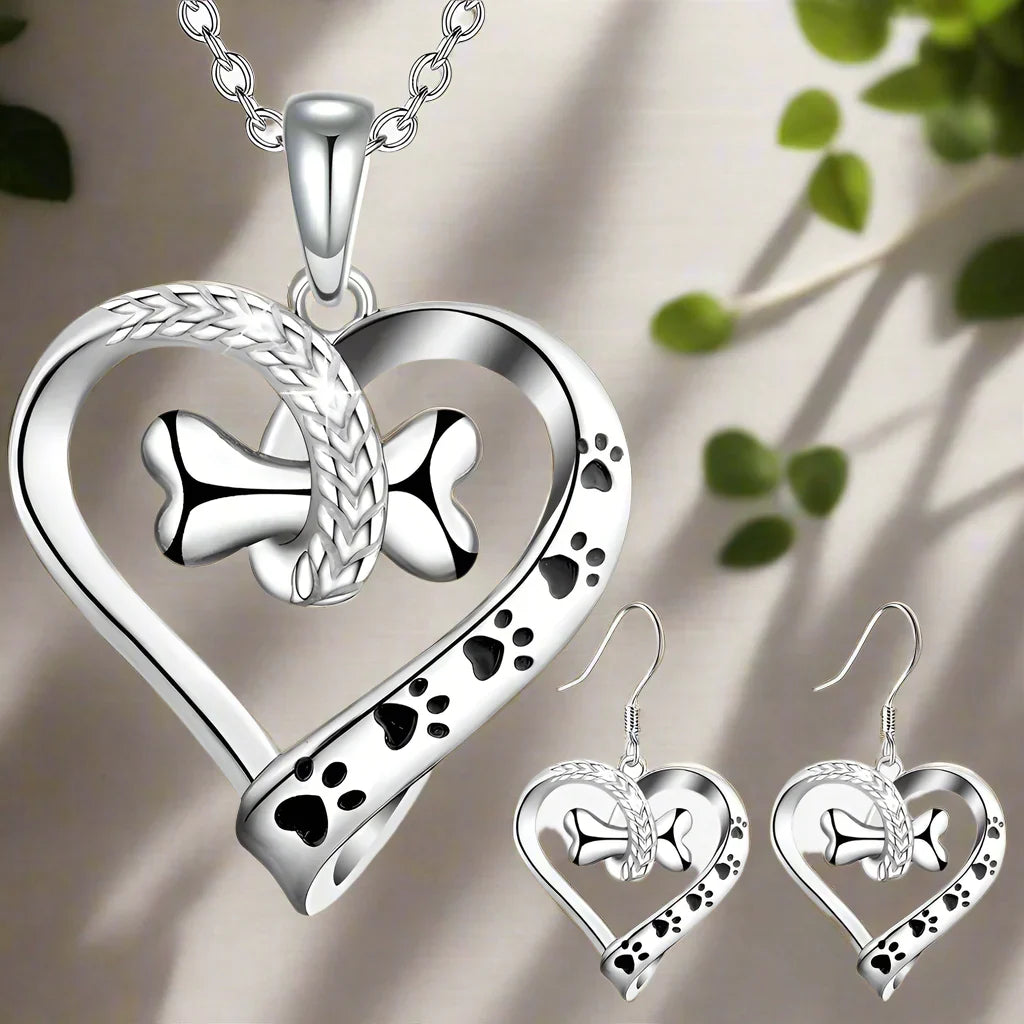 Charm Duo: Pot, Hjerte & Knogle Sæt