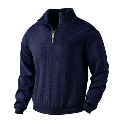 Henry | Premium sweatshirt med kvart lynlås