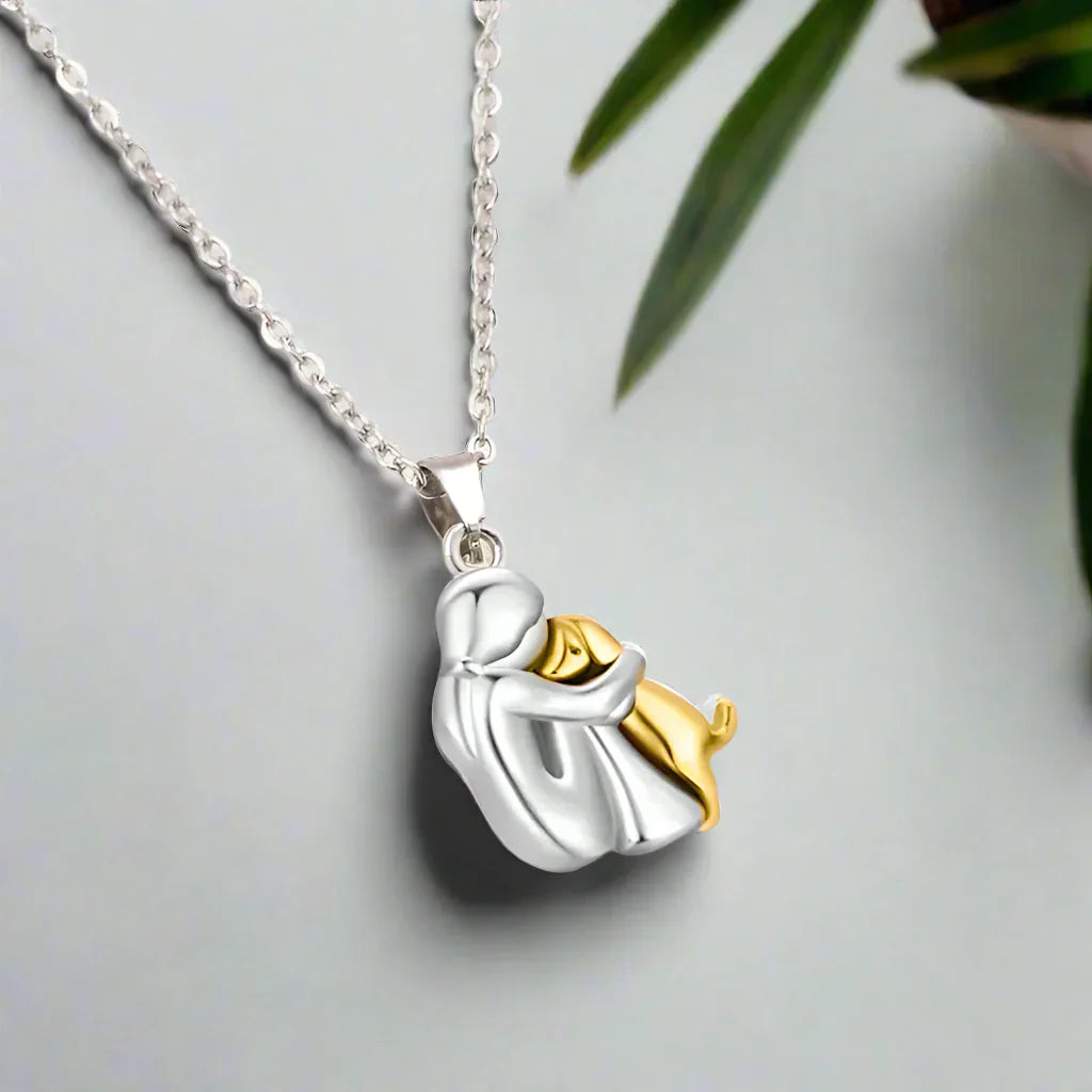 Hug Charm Necklace