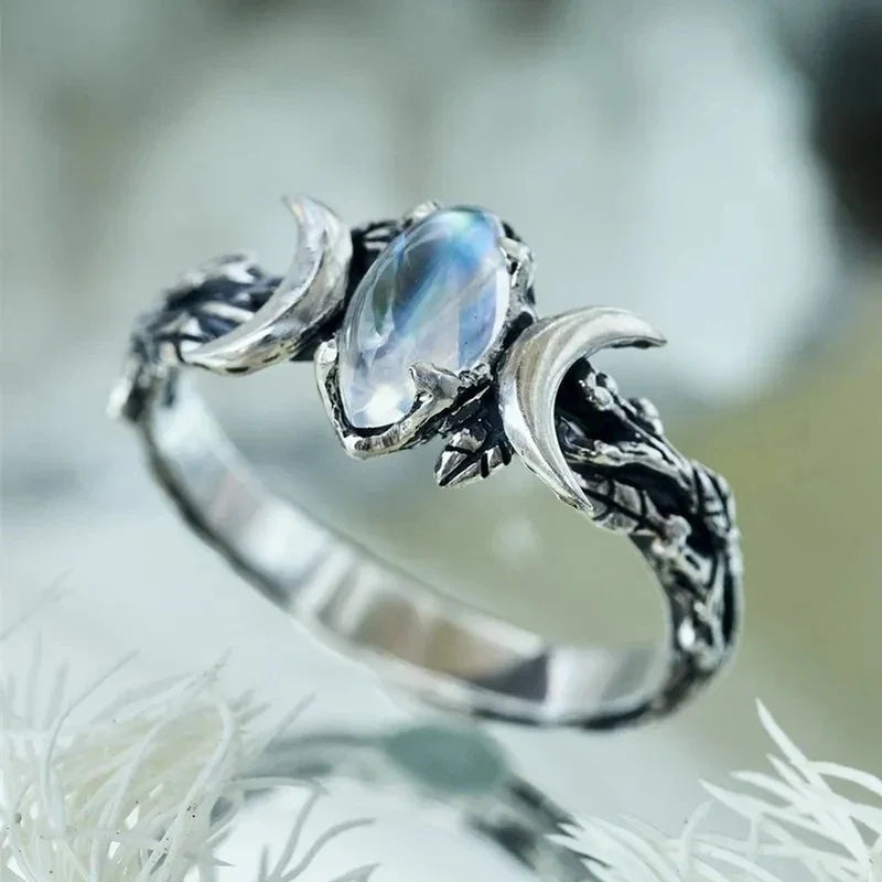 Månesten-Ring