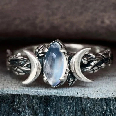 Månesten-Ring
