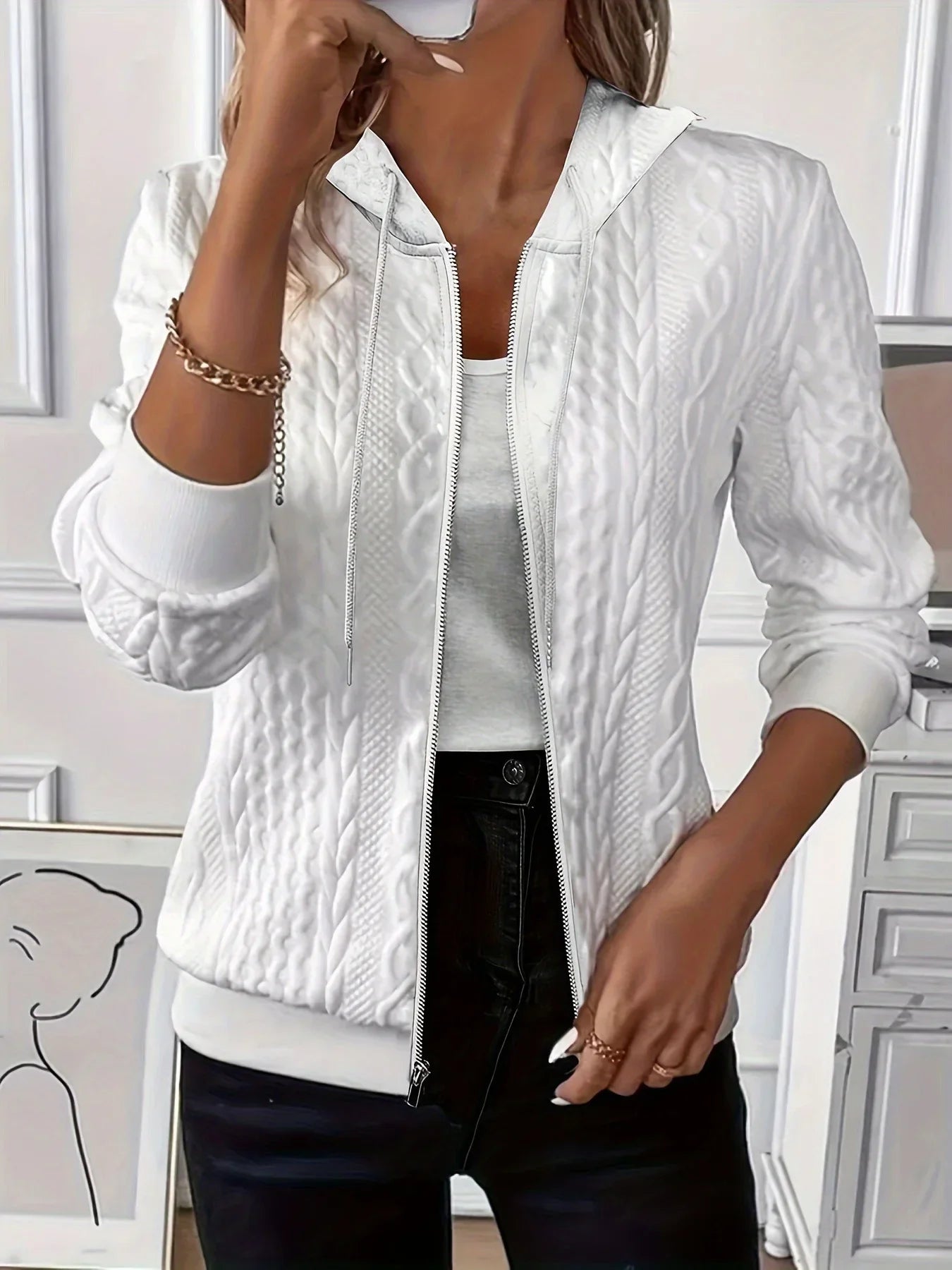 Lena™ | Zip-Up Hoodie