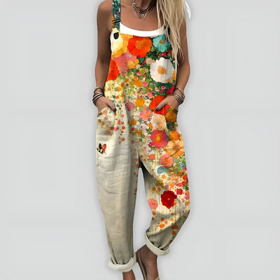 Anja™ - Komfortabel og Stilfuld Jumpsuit med Løs Pasform