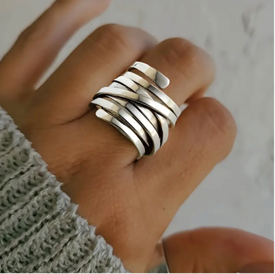 LUNA D’ARGENTO | SUSSURRO DI LUNA RING