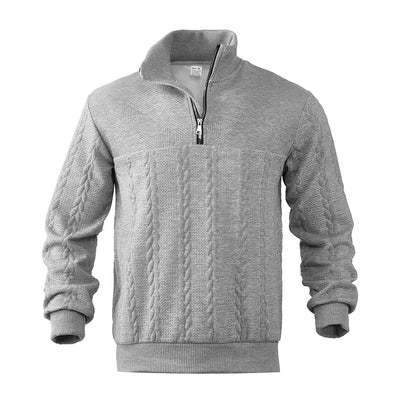 Henry | Premium sweatshirt med kvart lynlås