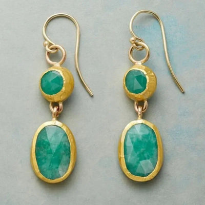 Enkle Turquoise Øreringe
