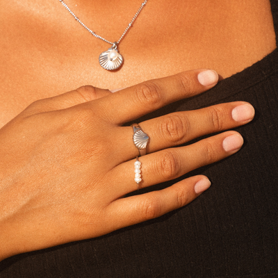 Éclat Marin – Elegant Ring