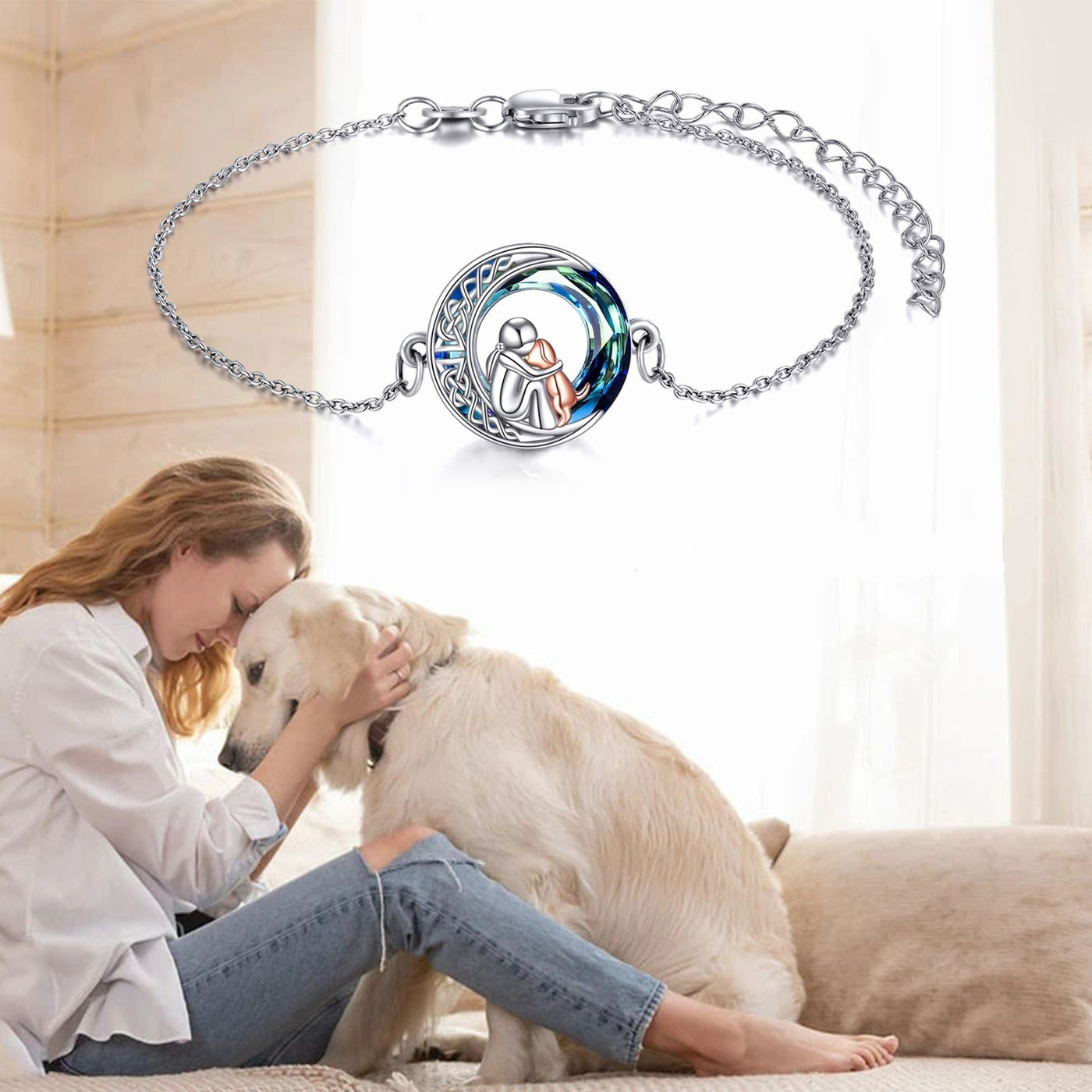 Chic Hvalp Charm Armbånd