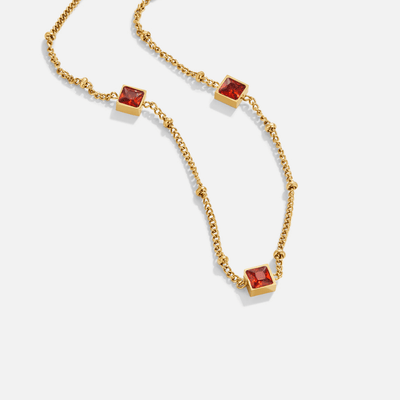 Scarlet Elegance Necklace