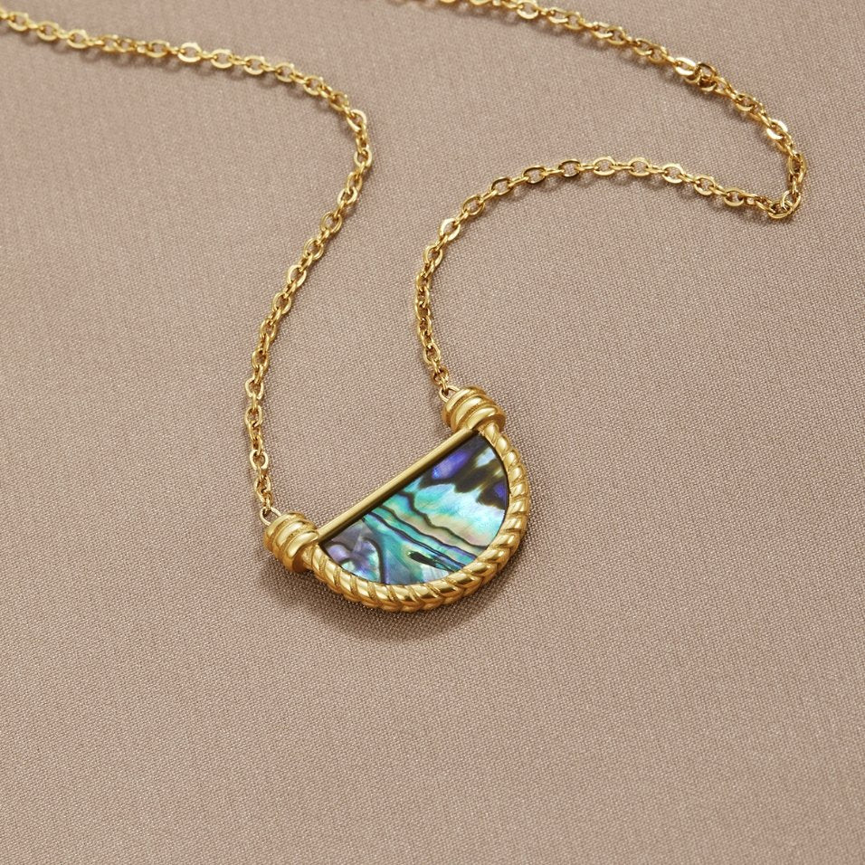 Amalfi Turquoise Wave Necklace