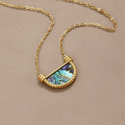 Amalfi Turquoise Wave Necklace