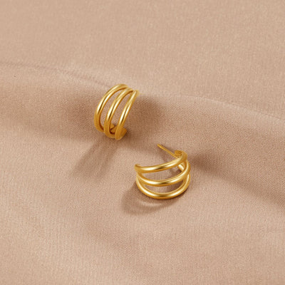 Anaya Triple Radiance Hoops