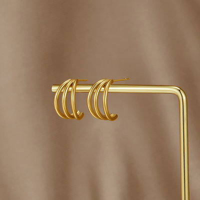 Anaya Triple Radiance Hoops