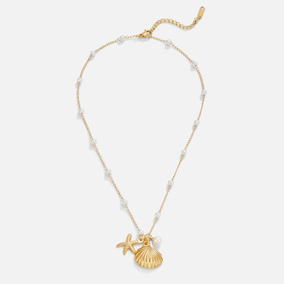 Aria Shell Charm Halskæde