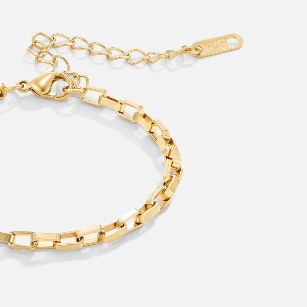 Strålende Skinnende Armbånd