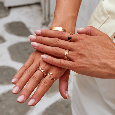 Midnat Mirage Funklende Ring