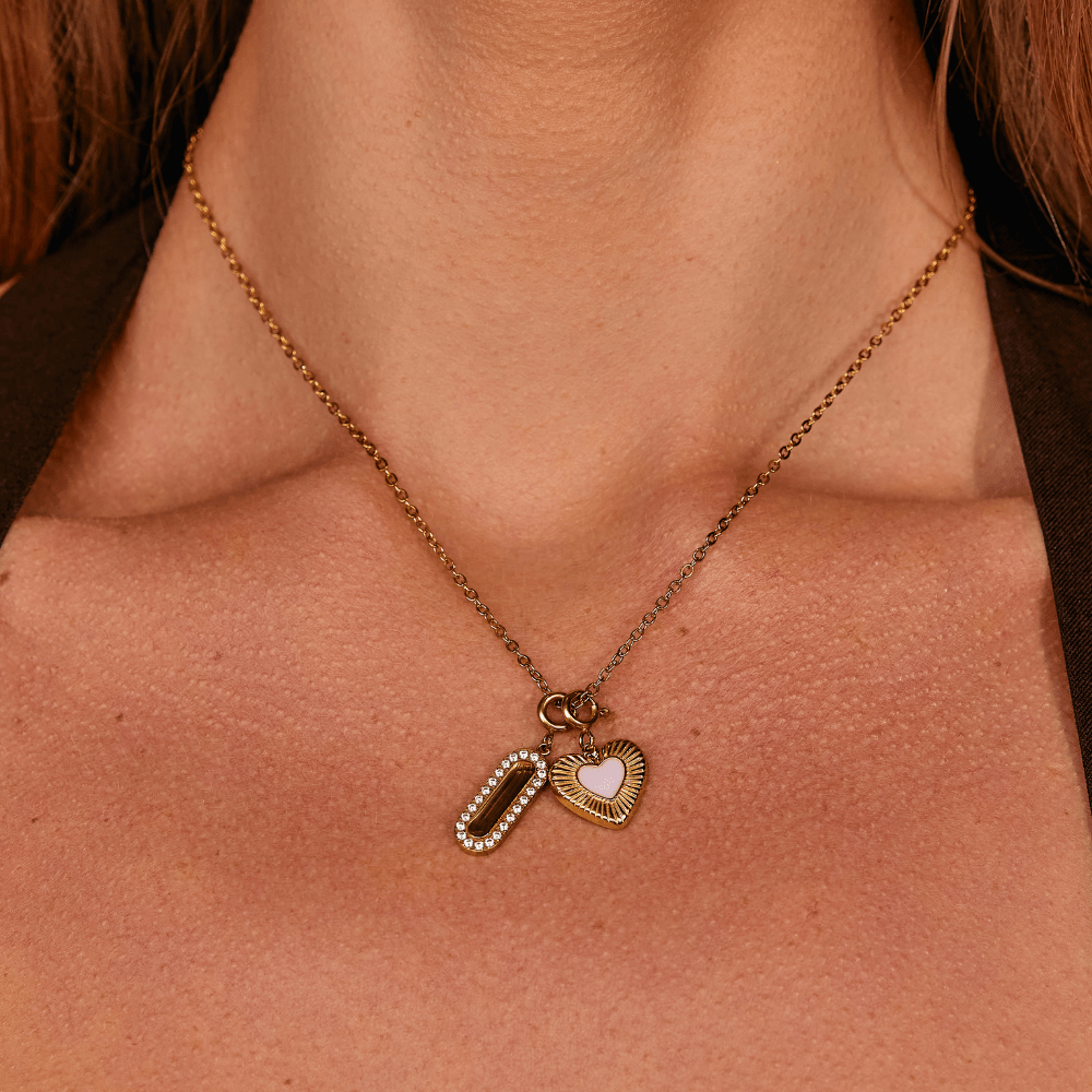 Strålende Rose Glow Charm