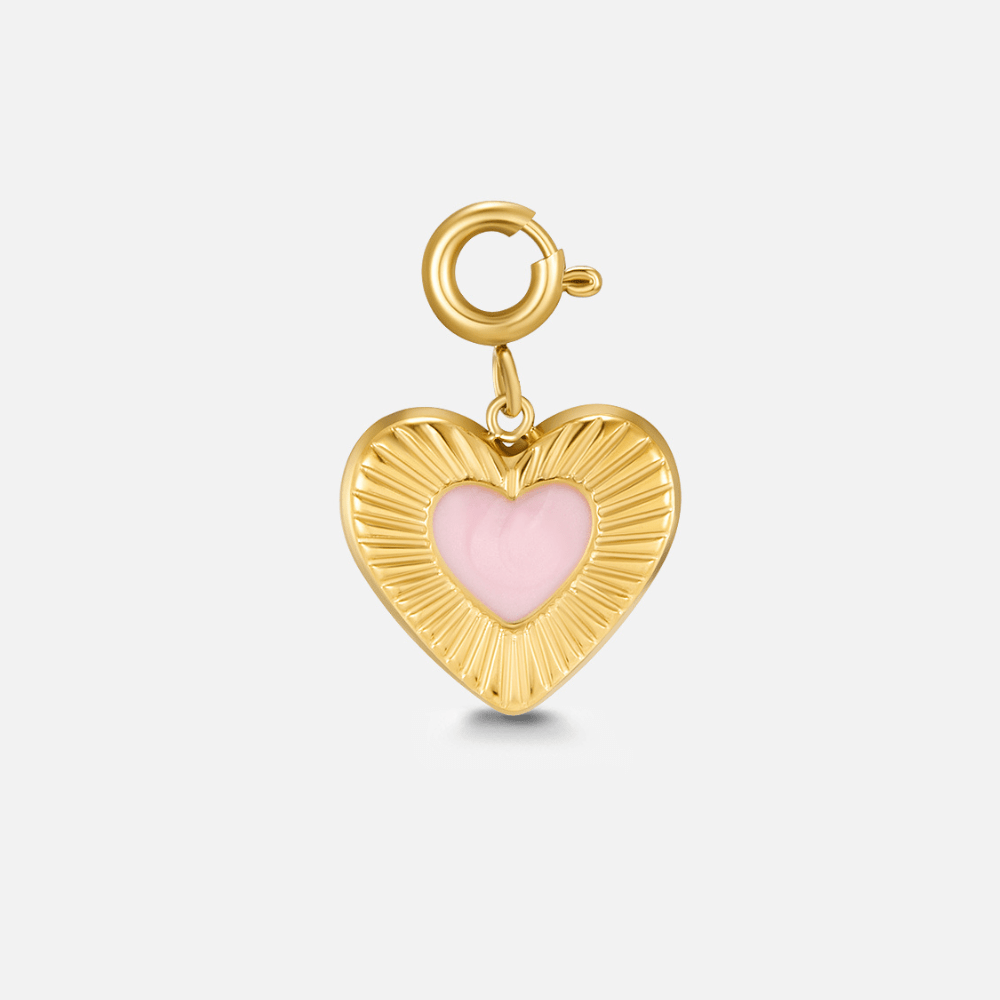 Strålende Rose Glow Charm