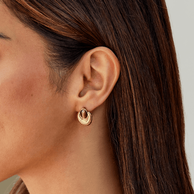 Guld Tiger Eye Luxe Charm