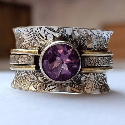Bohemian Crystal Meditationsring