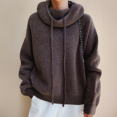 Lia - Elegant Højhalset Sweater
