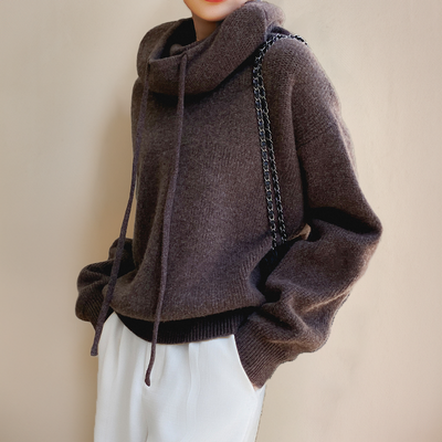 Lia - Elegant Højhalset Sweater