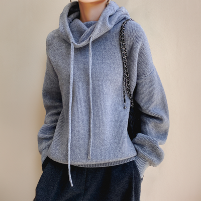 Lia - Elegant Højhalset Sweater
