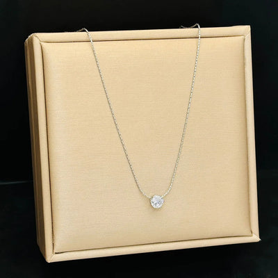 Moissanite halskæde Cléa