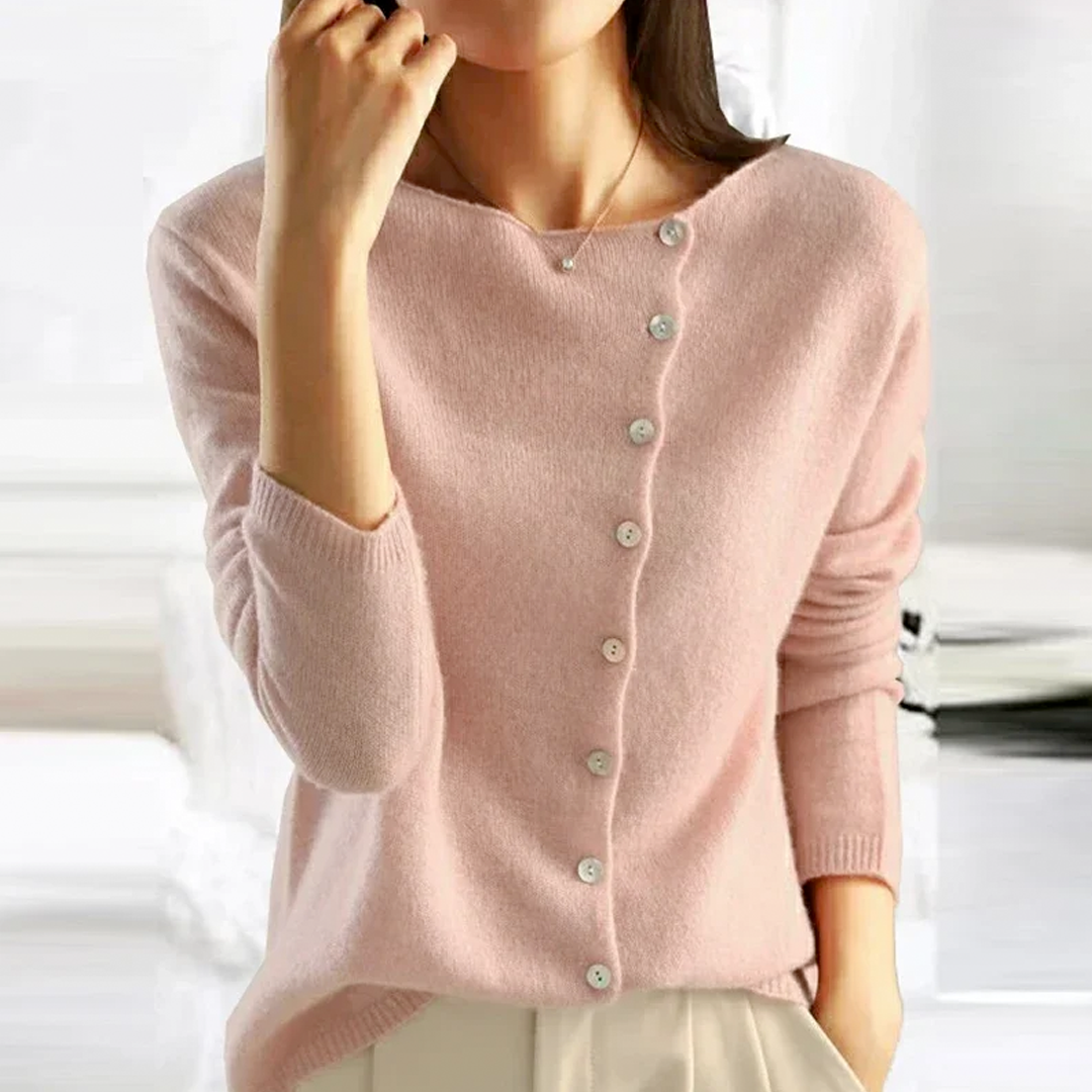 Camille™ | Sophisticated Wool Cardigan