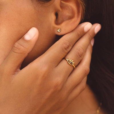 Bague Øje Malin – Mystikkens Glans