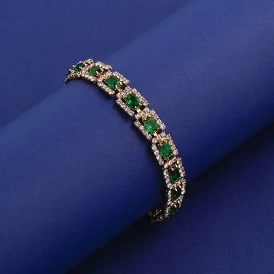 Jade Luxe Statement Armbånd | Roséguld