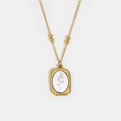 Rose Whisper Necklace: Amour Fragile