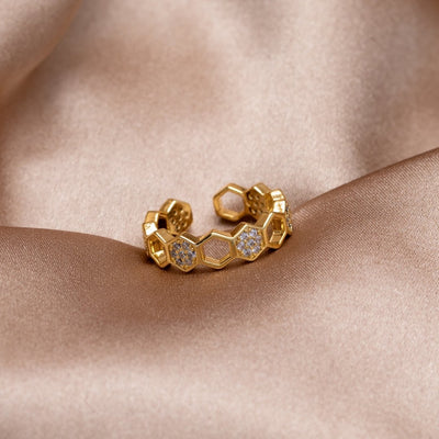 Bier - Guld- & Krystalring
