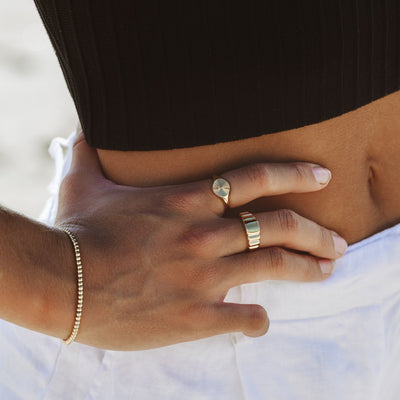 Soleil Éternel – Elegant Signetring