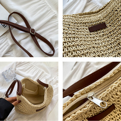 Edna | Elegant Woven Shoulder Bag