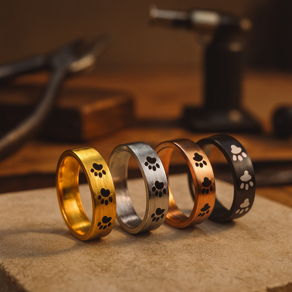 PawPrint Artisan Ring