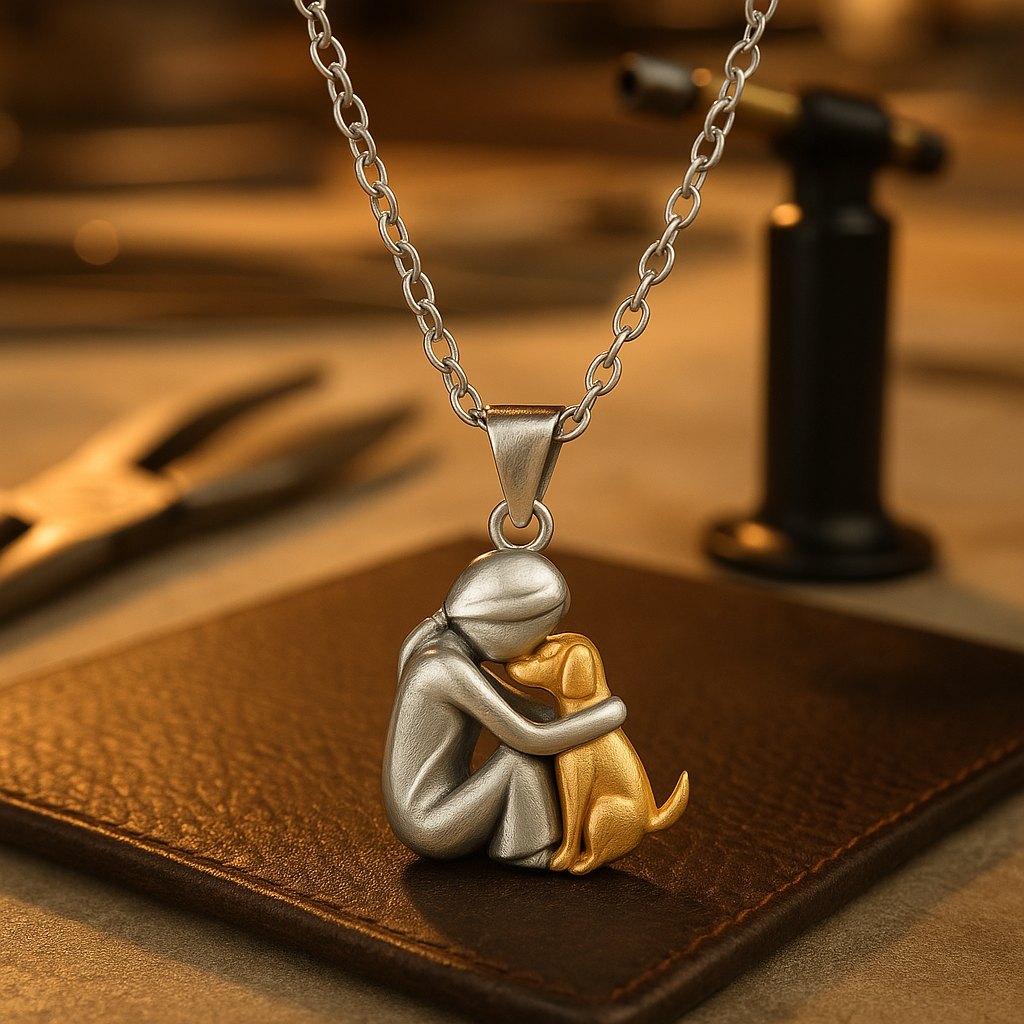 Hug Charm Necklace