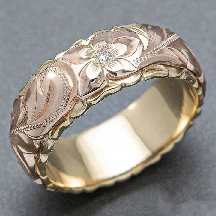 Tidøs Rose Blossom Guld Ring