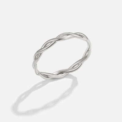 Infinity 18K Sølv Dreje-Ring